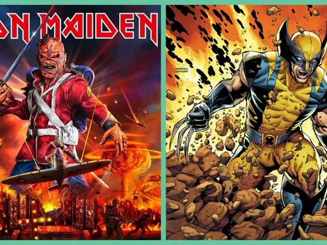 Iron Maiden se asoció con Marvel: ¡Y crearon épicas poleras y polerones!
