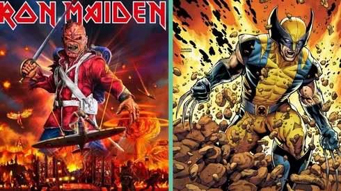 Eddie, de Iron Maiden, ya no está solo, ahora tendrá la compañía de los superhéroes de Marvel.