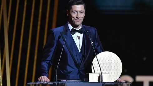 Robert Lewandowski fue segundo en las votaciones del Balón de Oro 2021.