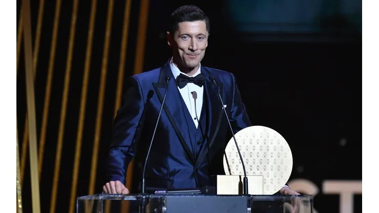 Robert Lewandowski fue segundo en las votaciones del Balón de Oro 2021.