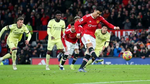 Cristiano Ronaldo empujó al Manchester United a la remontada ante Arsenal.