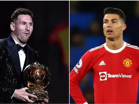 CR7 comenta publicación que acusa a Messi de robar el Balón de Oro