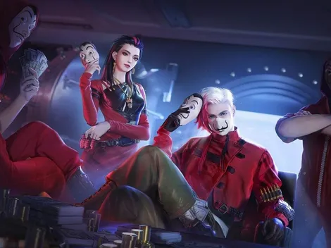 ¡Free Fire tendrá una nueva colaboración con La Casa de Papel!