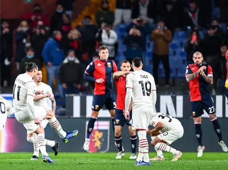Golazo de tiro libre de Ibra encamina a Milan contra Galdames