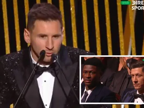 Messi reconoce que Lewy merece el Balón de Oro: "Ojalá te lo den"
