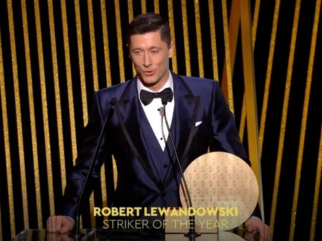 Balón de Oro: Lewandowski gana el premio a Goleador del Año