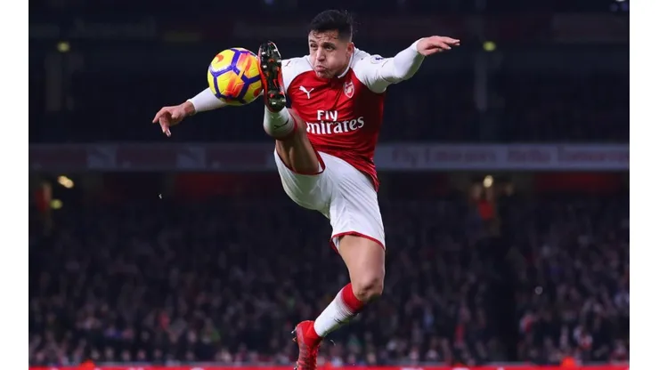 Alexis Sánchez vivió sus mejores años en el Arsenal de Inglaterra