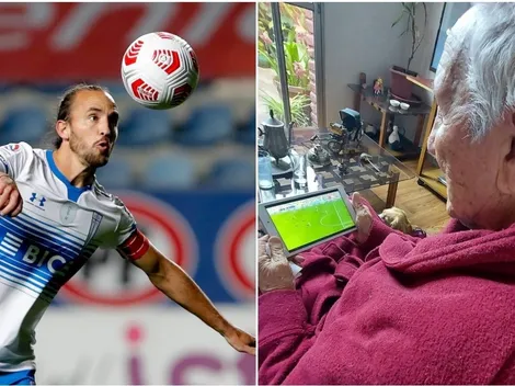 Chapita se viste de héroe con abuelito cruzado que venció al Covid