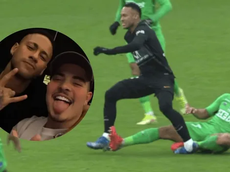 Neymar olvida dura lesión y privilegia su amor por la fiesta