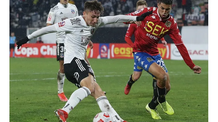 Luciano Arriagada es una de las novedades en el ataque de Colo Colo ante Unión Española