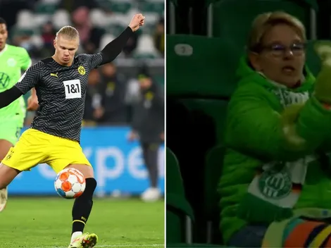 Haaland vuelve de lesión con gol y en la celebración pasa esto