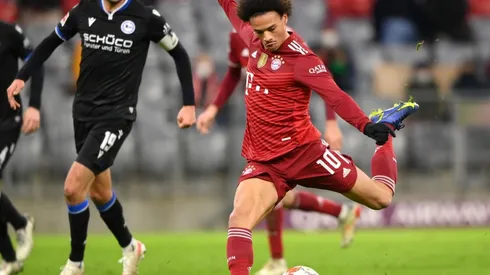 Leroy Sané anotó un golazo de media distancia para la victoria del Bayern