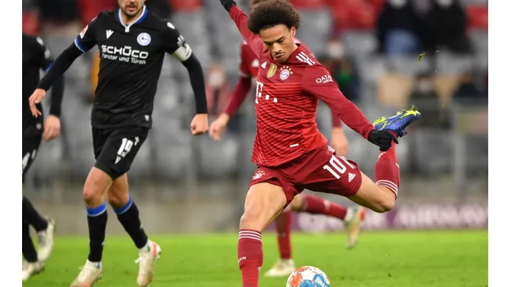Leroy Sané anotó un golazo de media distancia para la victoria del Bayern