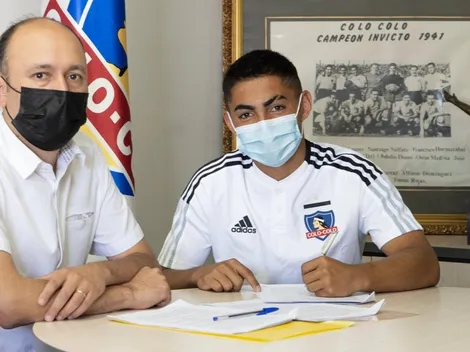 Colo Colo confía en su semillero y asegura a joven promesa