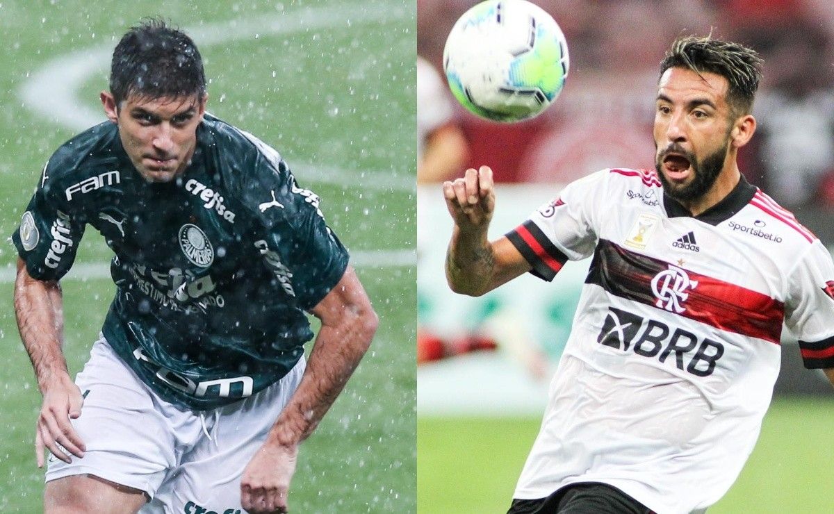 Palmeiras vs Flamengo | Palmeiras, de Benjamín Kuscevic, choca con ...
