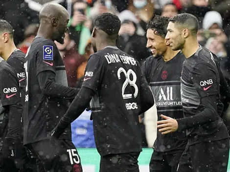 Triunfo del PSG: tres asistencias de Messi y doblete de Marquinhos