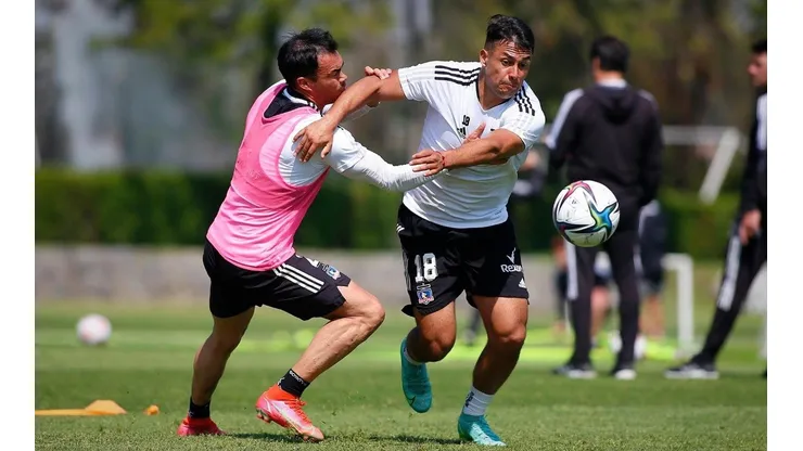 El entrenamiento de este sábado de Colo Colo quedó suspendido.