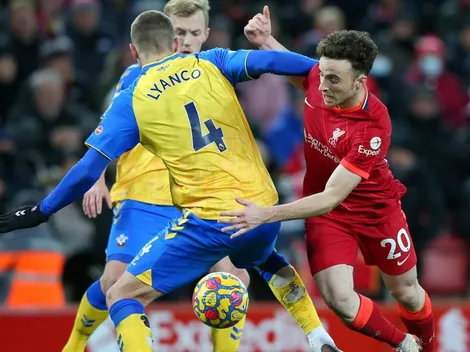 Liverpool fue una arrolladora frente a Southampton y golea