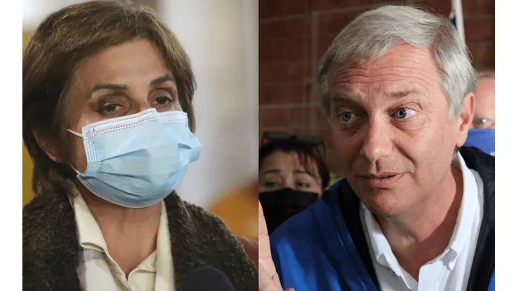 Paula Daza y José Antonio Kast