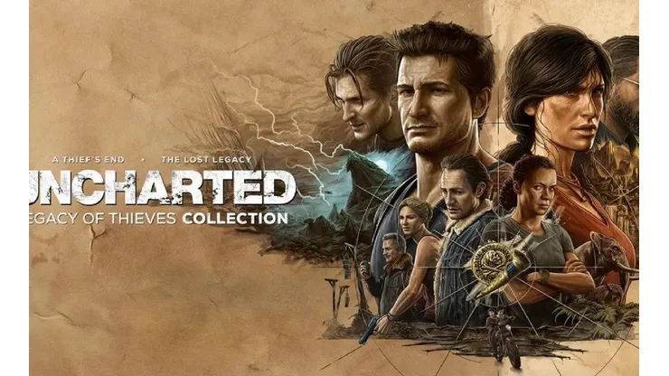 La saga Uncharted tiene un total de cinco juegos