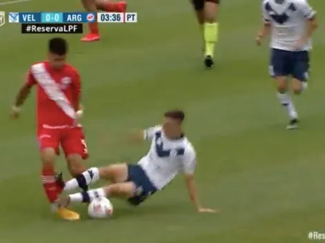 ¡De cárcel! Patada criminal en las reservas del fútbol argentino