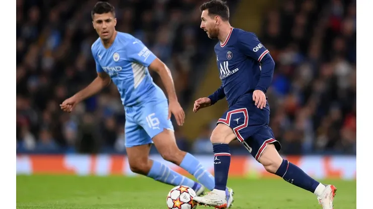 Messi no pudo brillar este miércoles en Manchester
