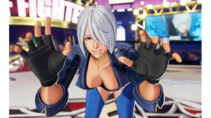 Angel debutó en KOF en el juego de 2001
