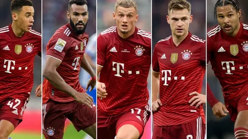 Cinco jugadores del Bayern Múnich suspendidos sin sueldo por no estar vacunados contra el coronavirus.