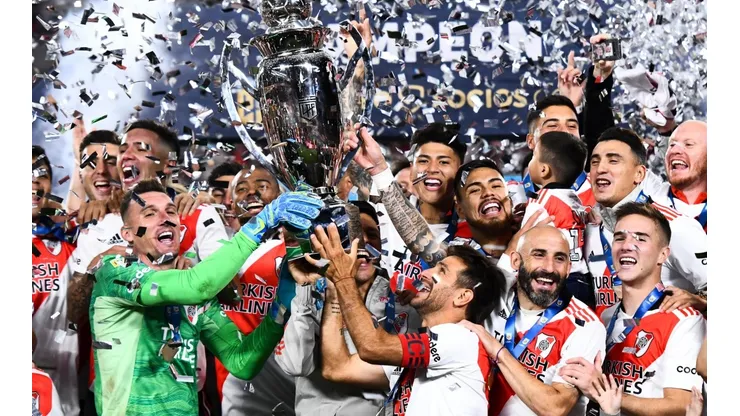 Paulo Díaz fue titular y disputó los 90 minutos en la consagración de River Plate.
