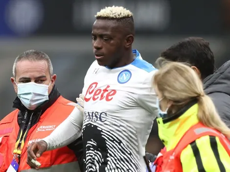 Daño devastador para Osimhen tras fractura en su rostro