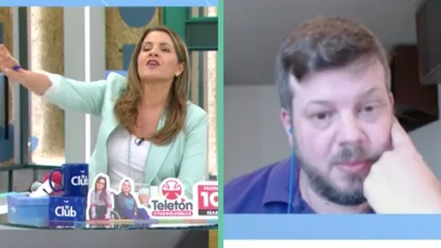 Monserrat Álvarez y Johannes Kaiser en Contigo en la Mañana.