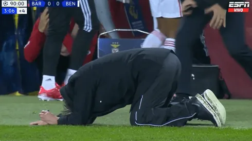 Así reaccionó Jorge Jesús al inexplicable fallo de Seferovic.