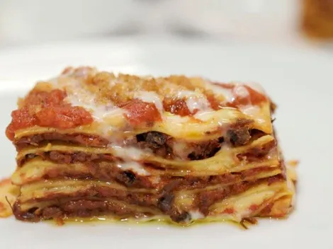 Receta de lasaña casera