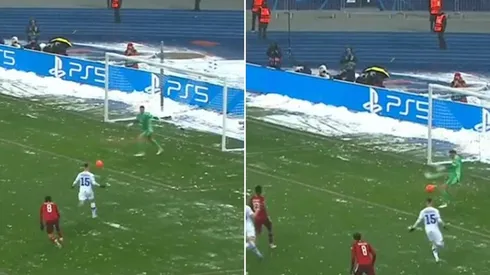 El portero alemán tuvo una insólita falla que pudo costarle un gol al Munchen.