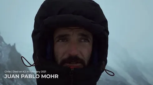 Juan Pablo Mohr en el documental "K2: The mountain of memories"