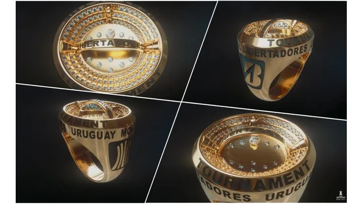 El costoso anillo que se llevará el mejor jugador de la Copa Libertadores 2021.