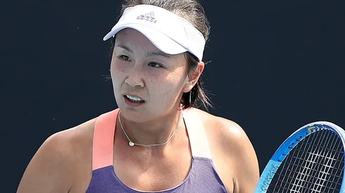 Shuai Peng habló en una videollamada con el COI