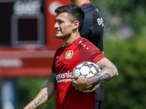 ¡Charles Aránguiz vuelve a entrenar!