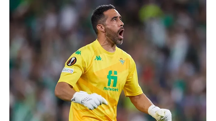 Claudio Bravo fue suplente en el último partido del Real Betis.