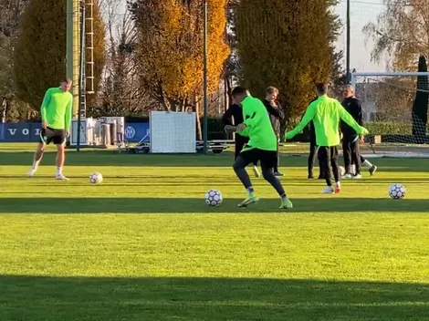 Alexis alista su recuperación y ya trabaja con pelota en Inter