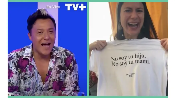 Sergio Rojas e Irací Hassler.