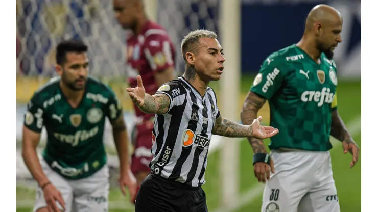 Eduardo Vargas está muy cerca de coronarse campeón del Brasileirao con el Mineiro.