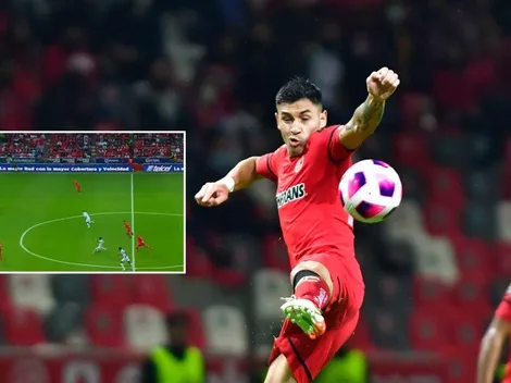 Pumas le gana al Toluca de Baeza con golazo de mitad de cancha