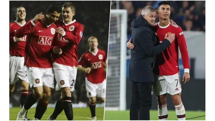 Cristiano Ronaldo y emotivas palabras para Solskjaer.