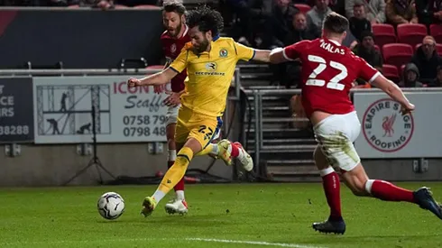 Ben Brereton Díaz anotó el gol del empate del Blackburn ante Bristol City