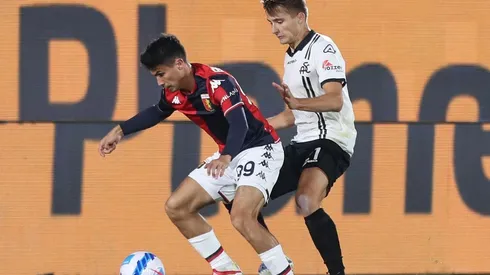 Pablo Galdames fue titular en el último encuentro de Genoa.