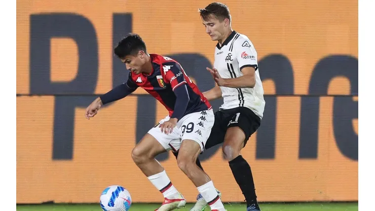Pablo Galdames fue titular en el último encuentro de Genoa.