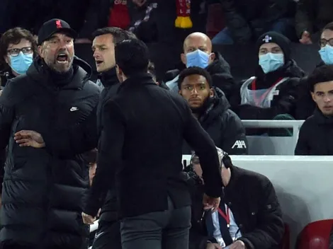 Pelea: Jürgen Klopp y Mikel Arteta casi terminan a los combos