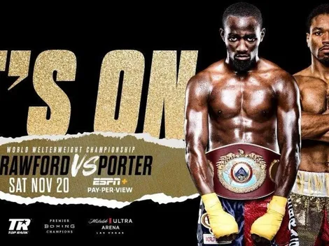 ¿Cuándo pelea Terence Crawford vs Shawn Porter por el título wélter de la OMB?