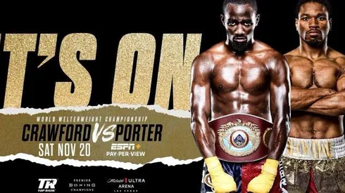Terence Crawford deberá defender su título Mundial ante Shawn Porter.
